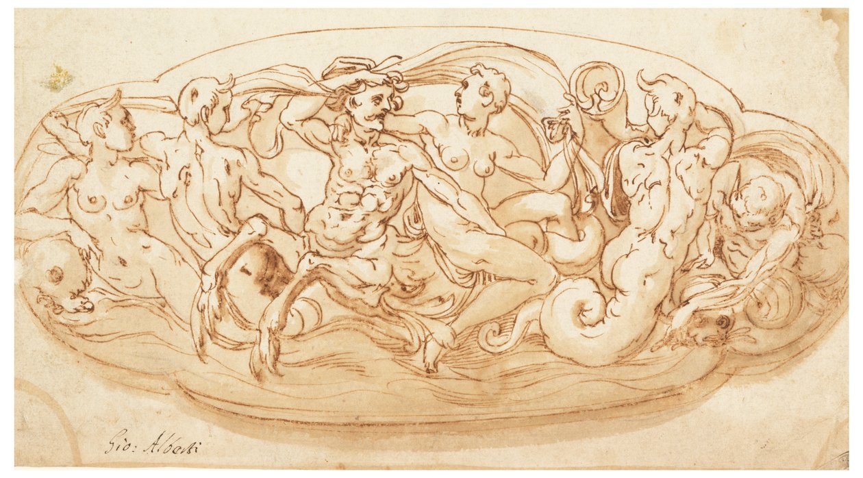 Gümüş tabak süsleme projesi. by Unknown artist