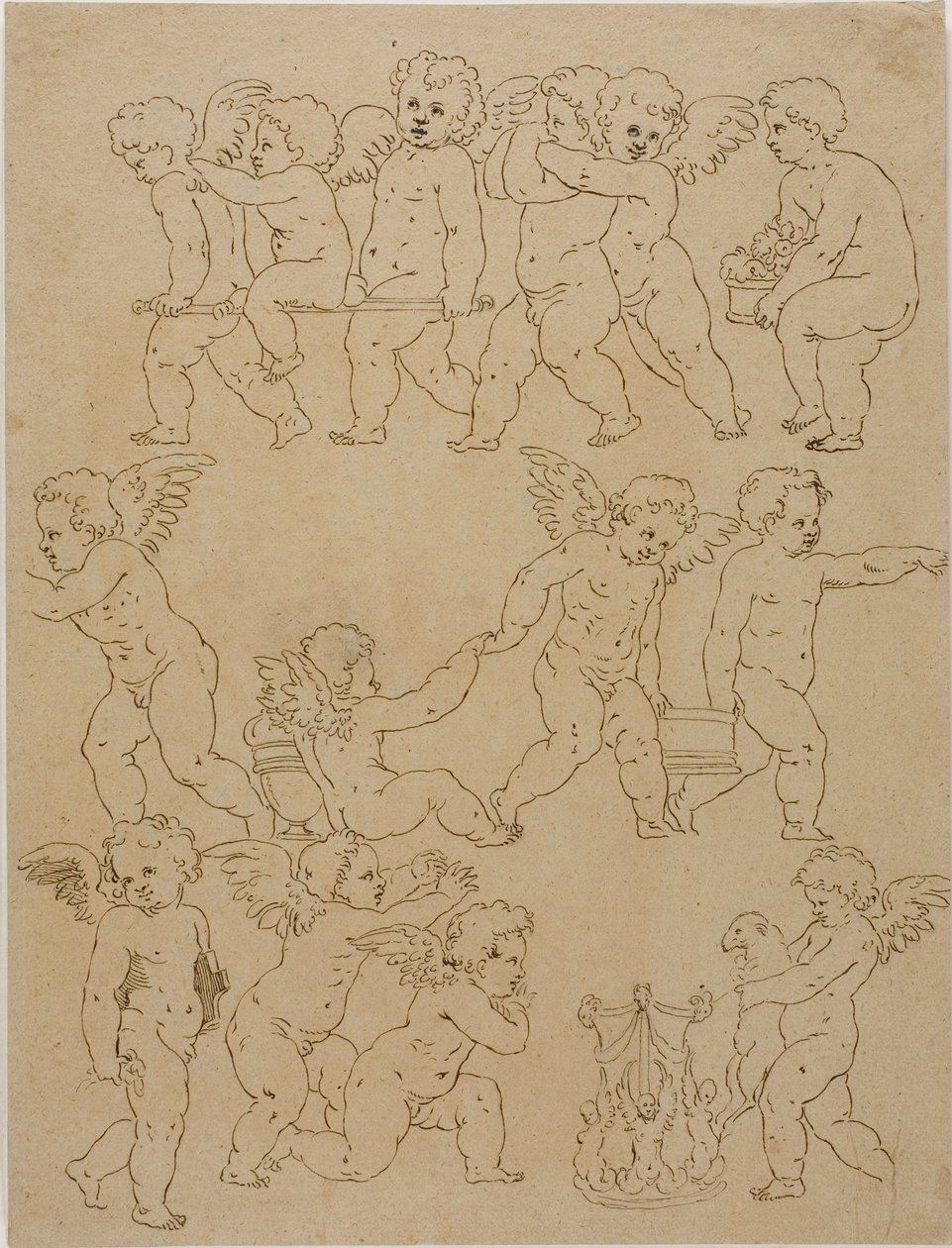 Putti Yapan Görevler by Unknown artist