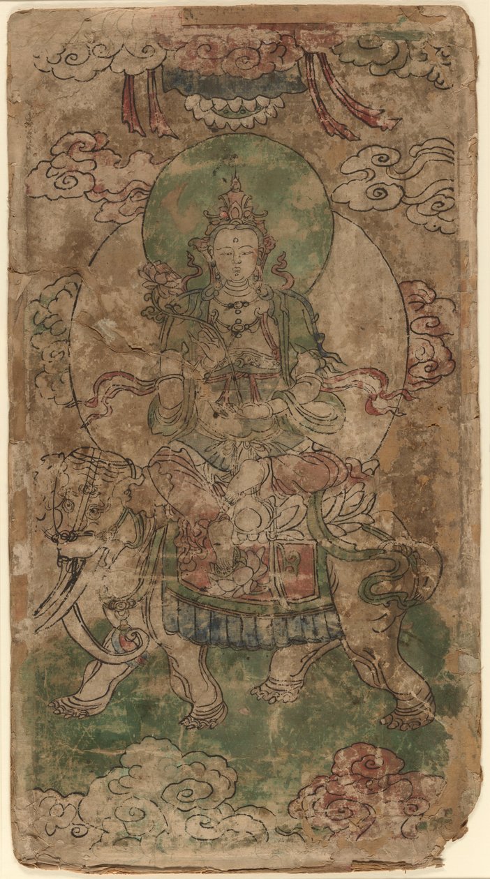 Puxian, Yardımseverlik Bodhisattvası by Unknown artist