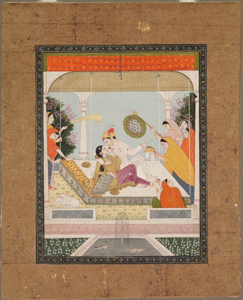 Sevgilisi ile Raja by Unknown artist