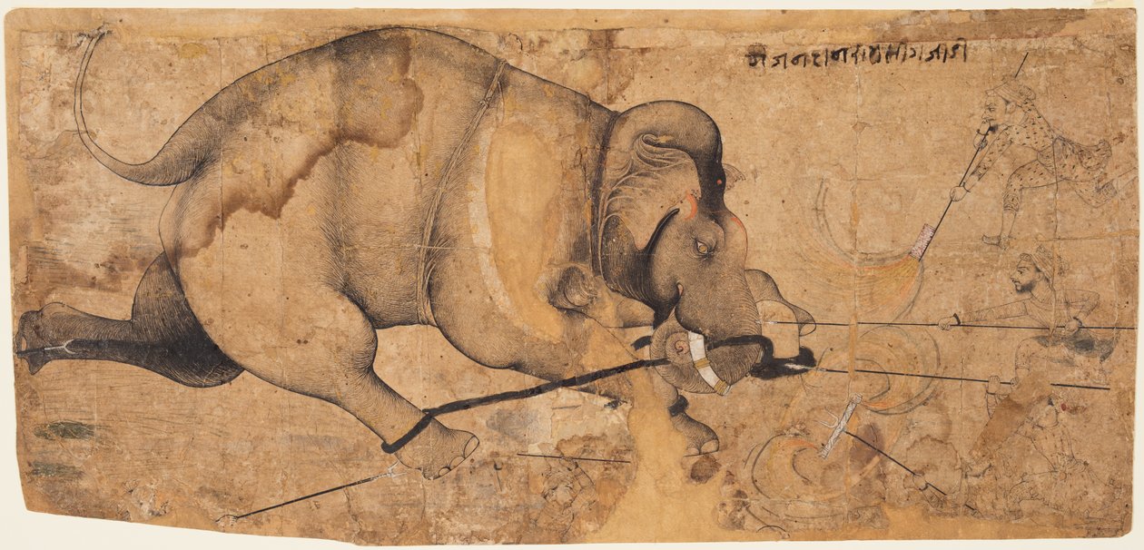 Rao Ram Singh I'in Fil Amok Gitti by Unknown artist