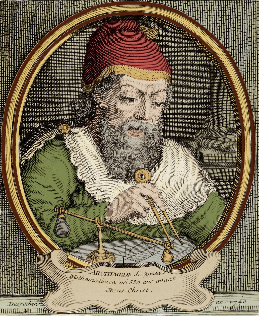Syracuse Arşimet Temsili by Unknown artist