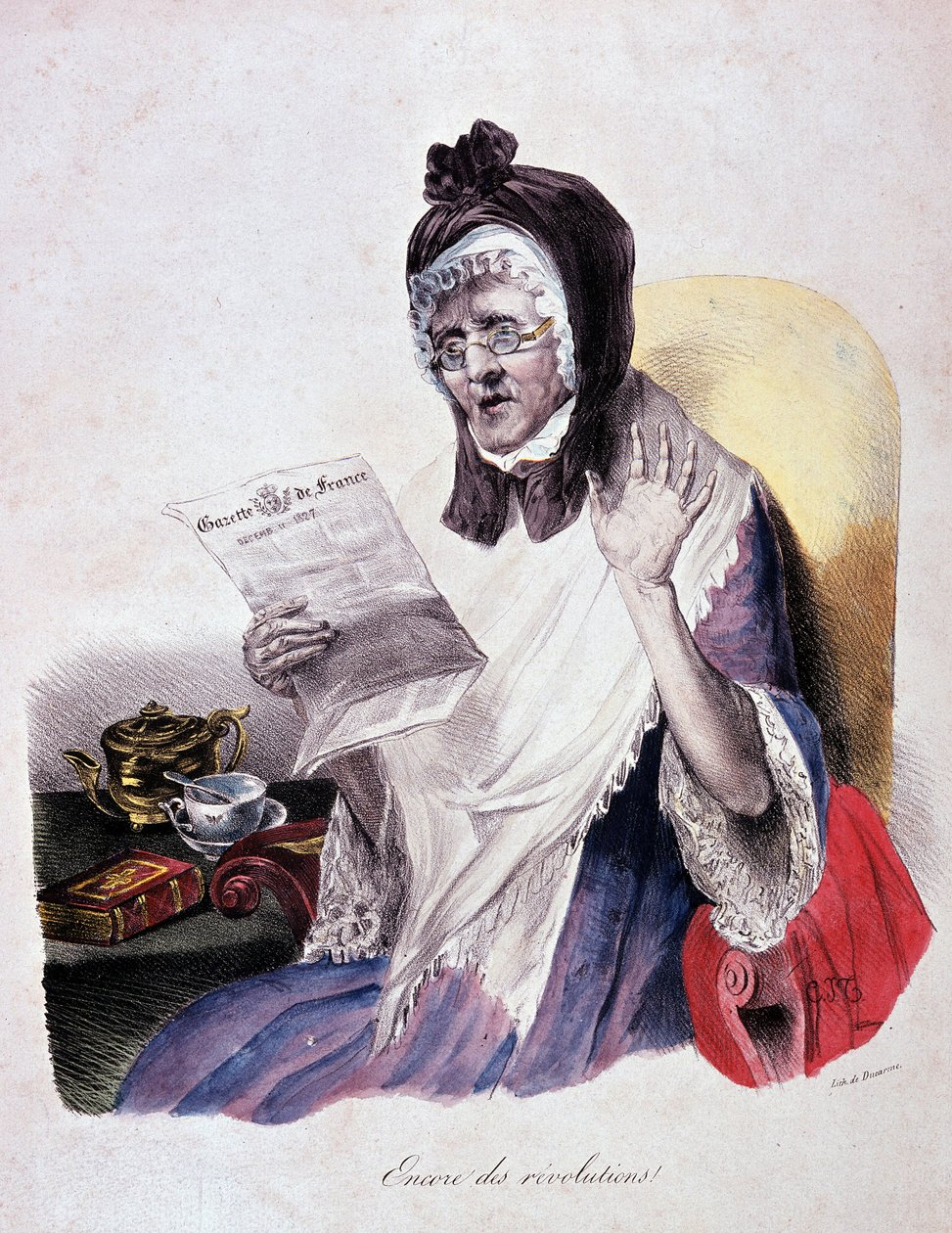 Devrim 1830: "Encore des devrimler", Gazette de France
