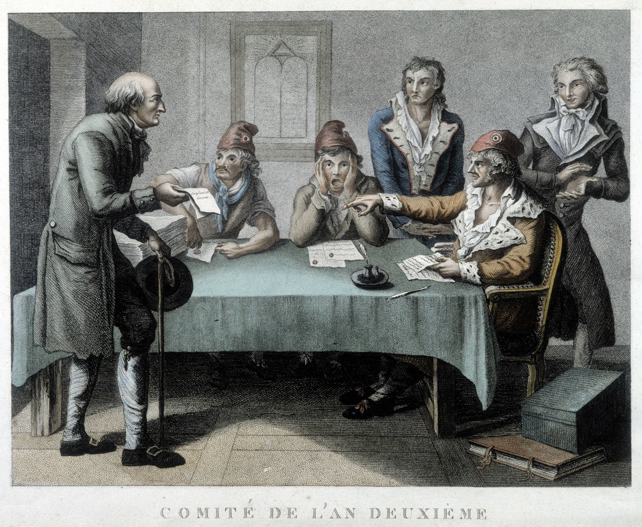 II. Yılın Devrimci Komitesi (1794) by Unknown artist