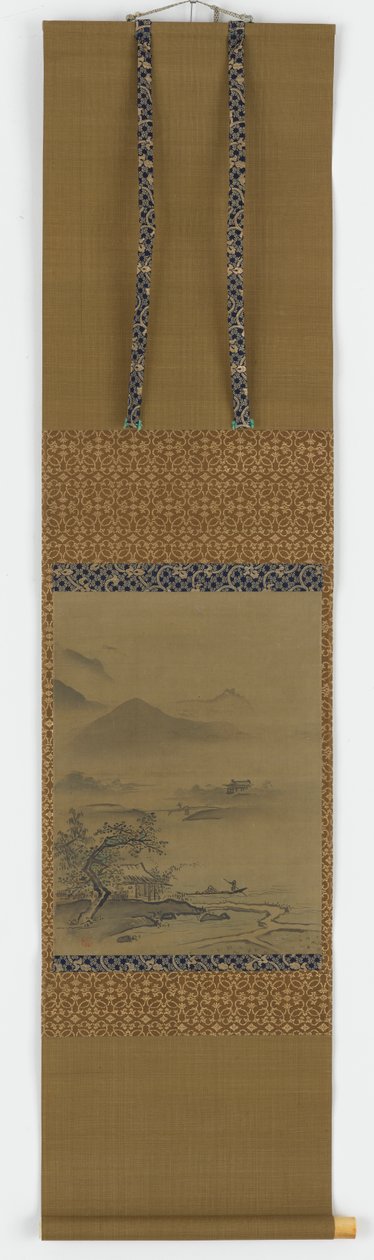 Nehir manzarası by Unknown artist
