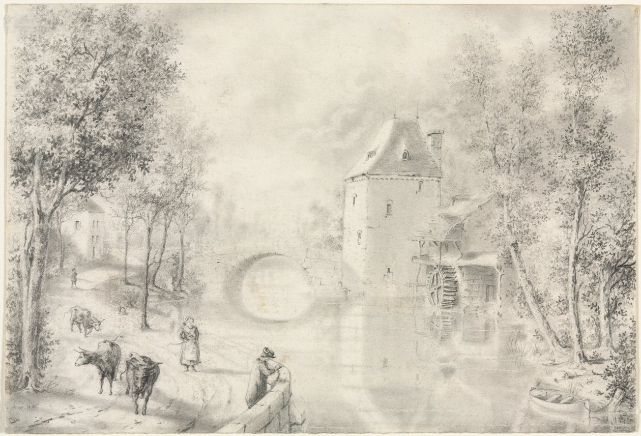 Eski Köprünün yanındaki yol by Unknown artist