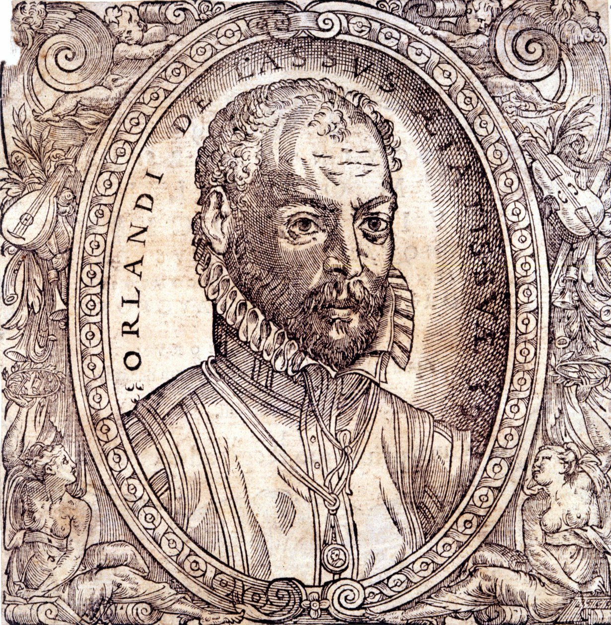 Roland de Lassus. (Orlando di Lasso) 1532-1594 Fransız-Flaman besteci by Unknown artist