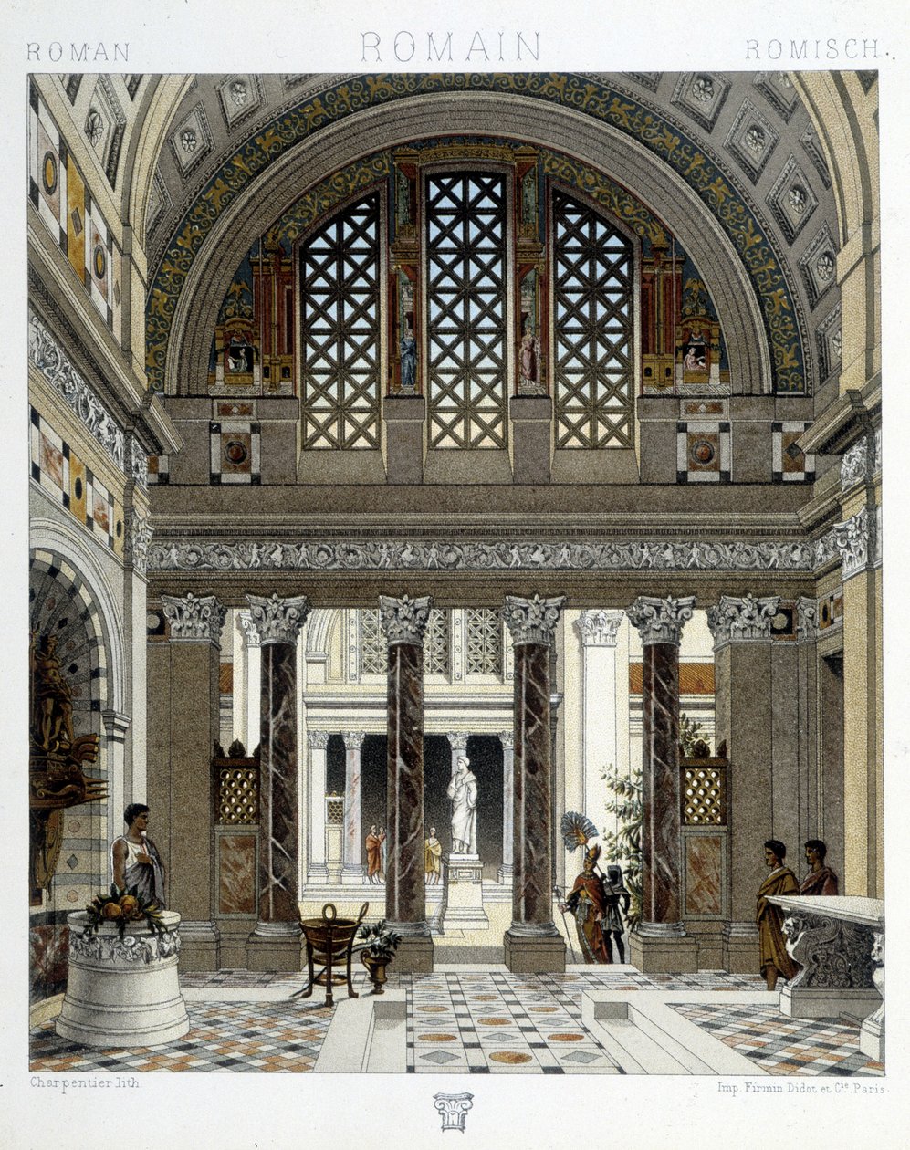 Antik çağda Roma yaşam alanı - Racinet