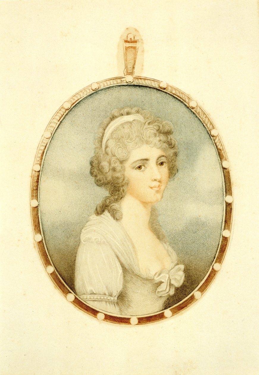 DEPO, Ann (Nancy) (1765-1817) İngiliz Soprano by Unknown artist