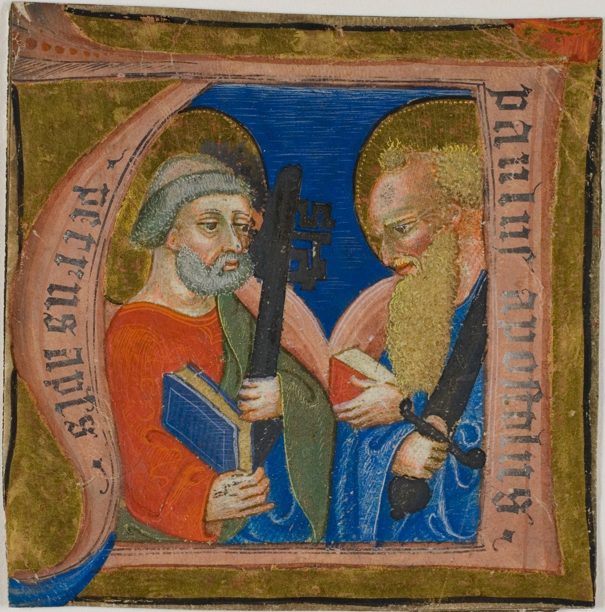 Bir Koro Kitabından Tarihlendirilmiş "N" Harfli Aziz Peter ve Paul by Unknown artist