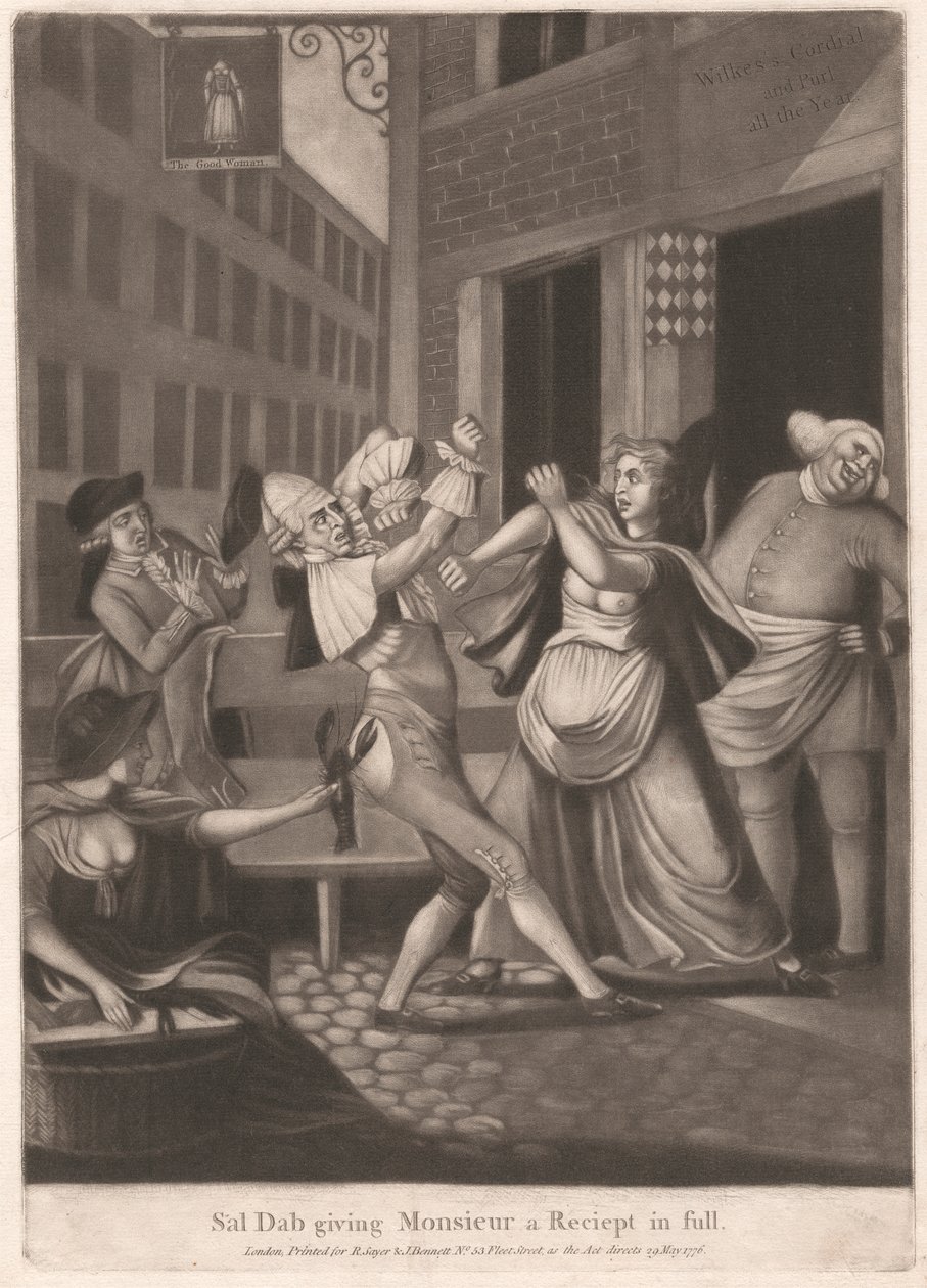 Sal Dab, Mösyö'ye Tam Bir Makbuz Veriyor by Unknown artist