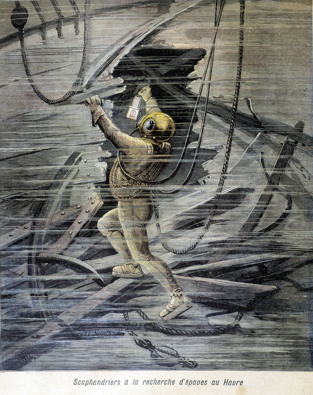 Scaphandrier, Le Havre