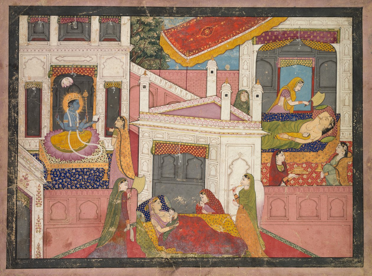 Rama'nın Doğumundan Sahneler by Unknown artist