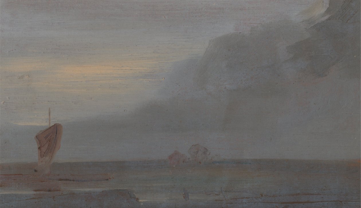 Teknelerle Deniz Parçası: Akşam by Unknown artist