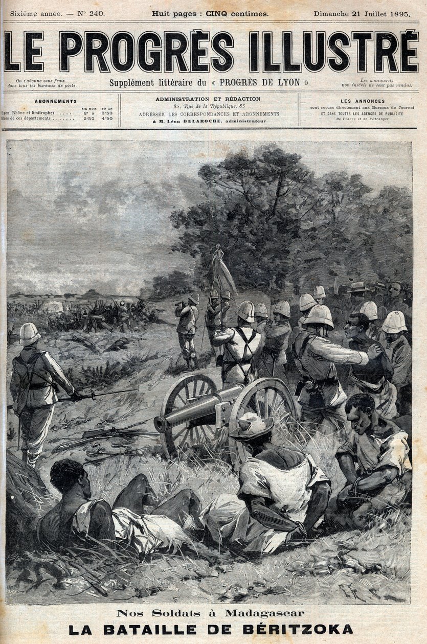 İkinci Franco-Malagasy Savaşı (1895) Beritzoka 30 Haziran
