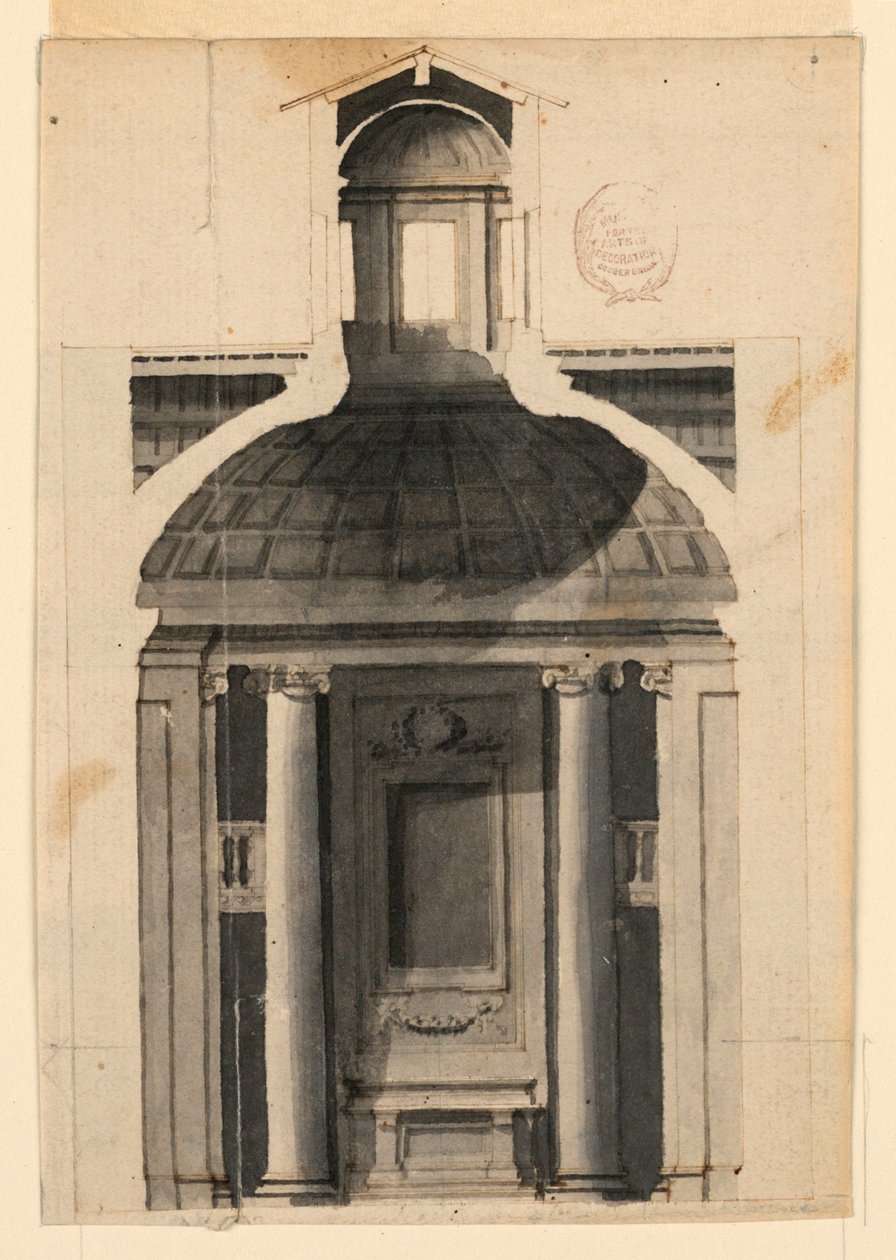 Bir Apsis Bölümü by Unknown artist
