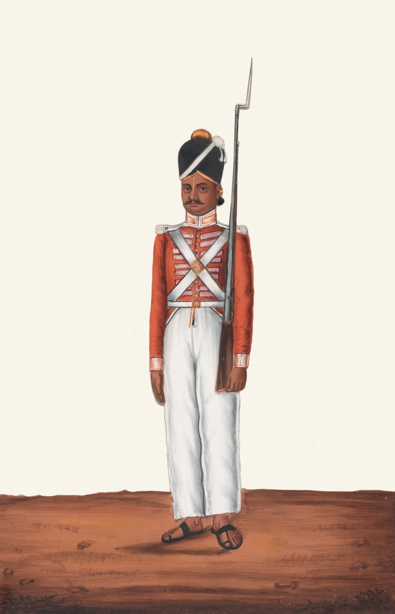 Sepoy, Madras Ordusu by Unknown artist