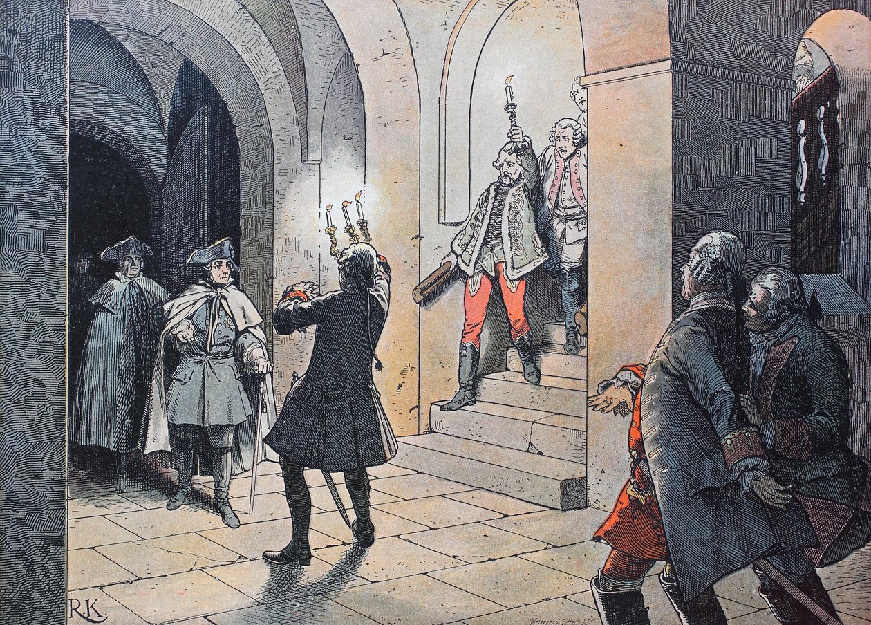 Yedi Yıl Savaşları, 1756-1763, Kral Büyük Frederick by Unknown artist