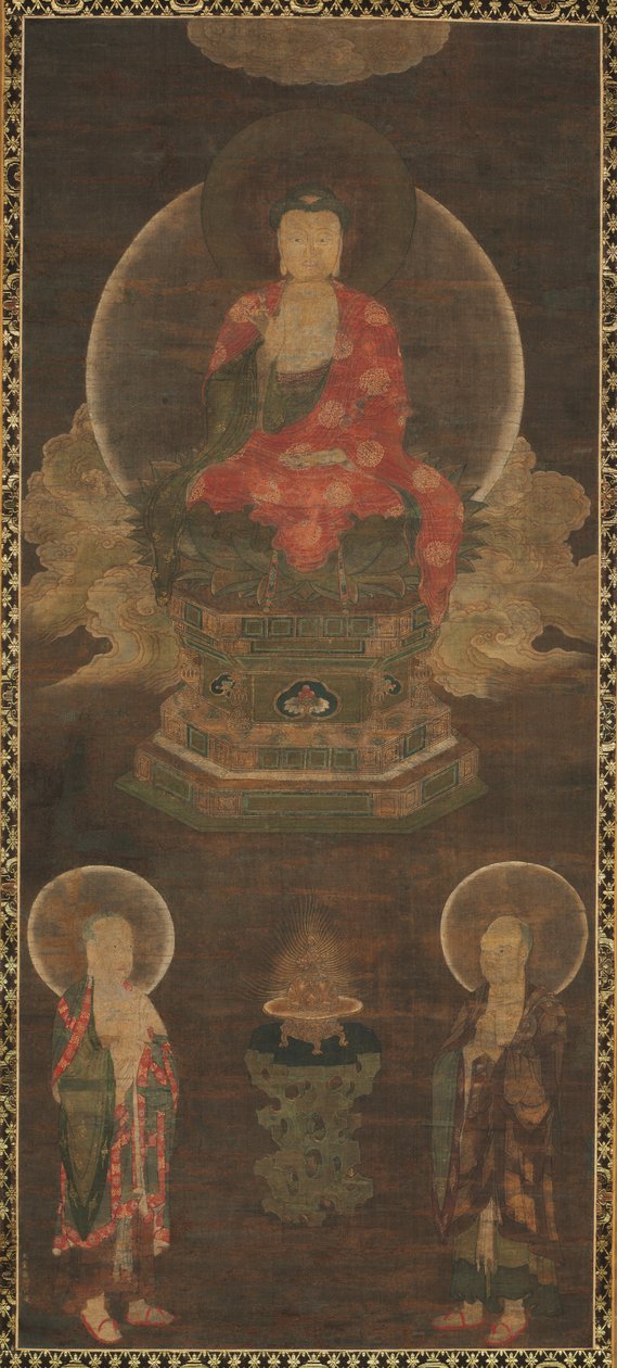 Shakyamuni Üçlüsü: Manjushri ve Samantabhadra