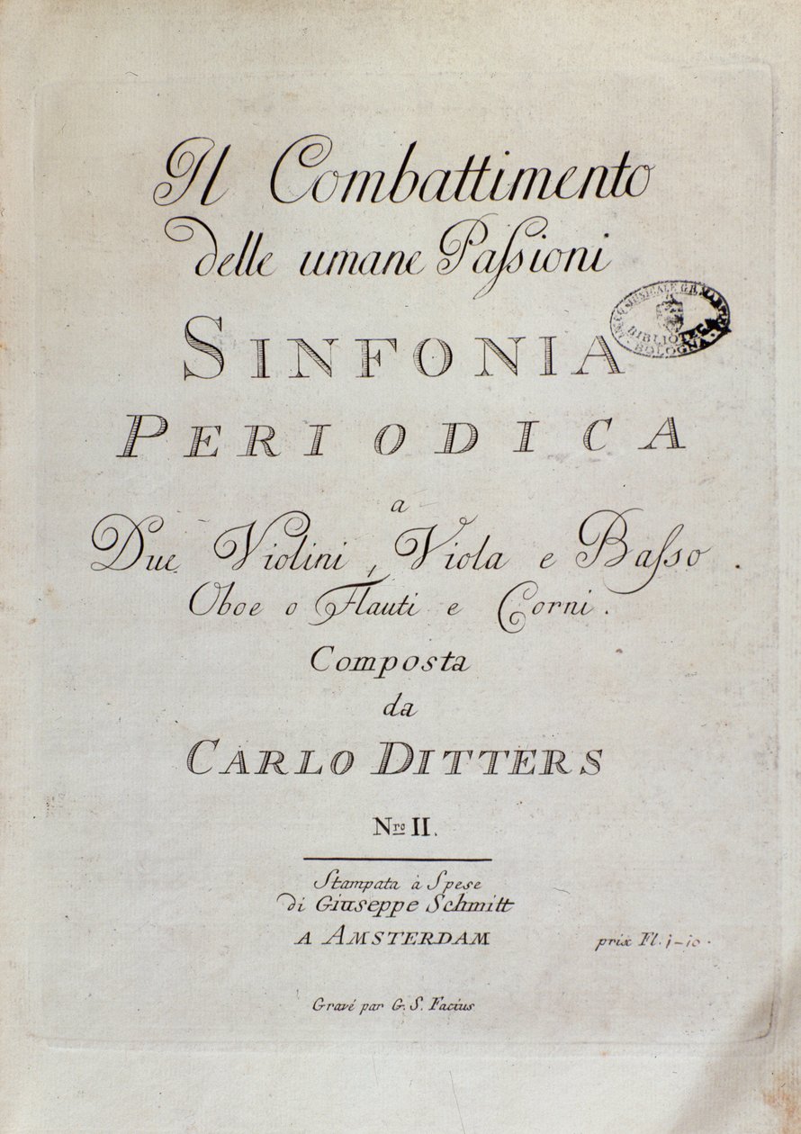 Karl Ditters von Dittersdorf