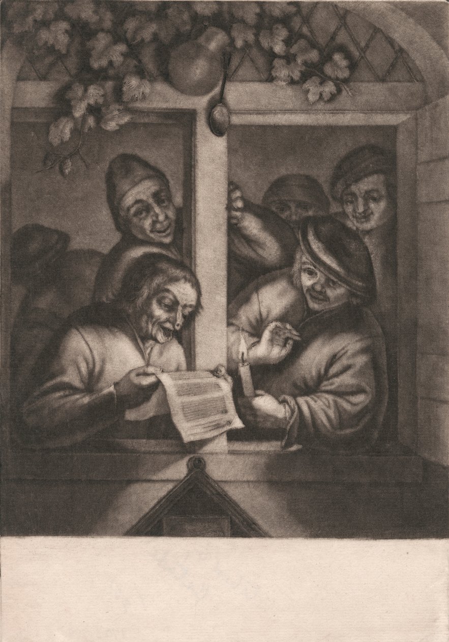 Bir Penceredeki Şarkıcılar by Unknown artist