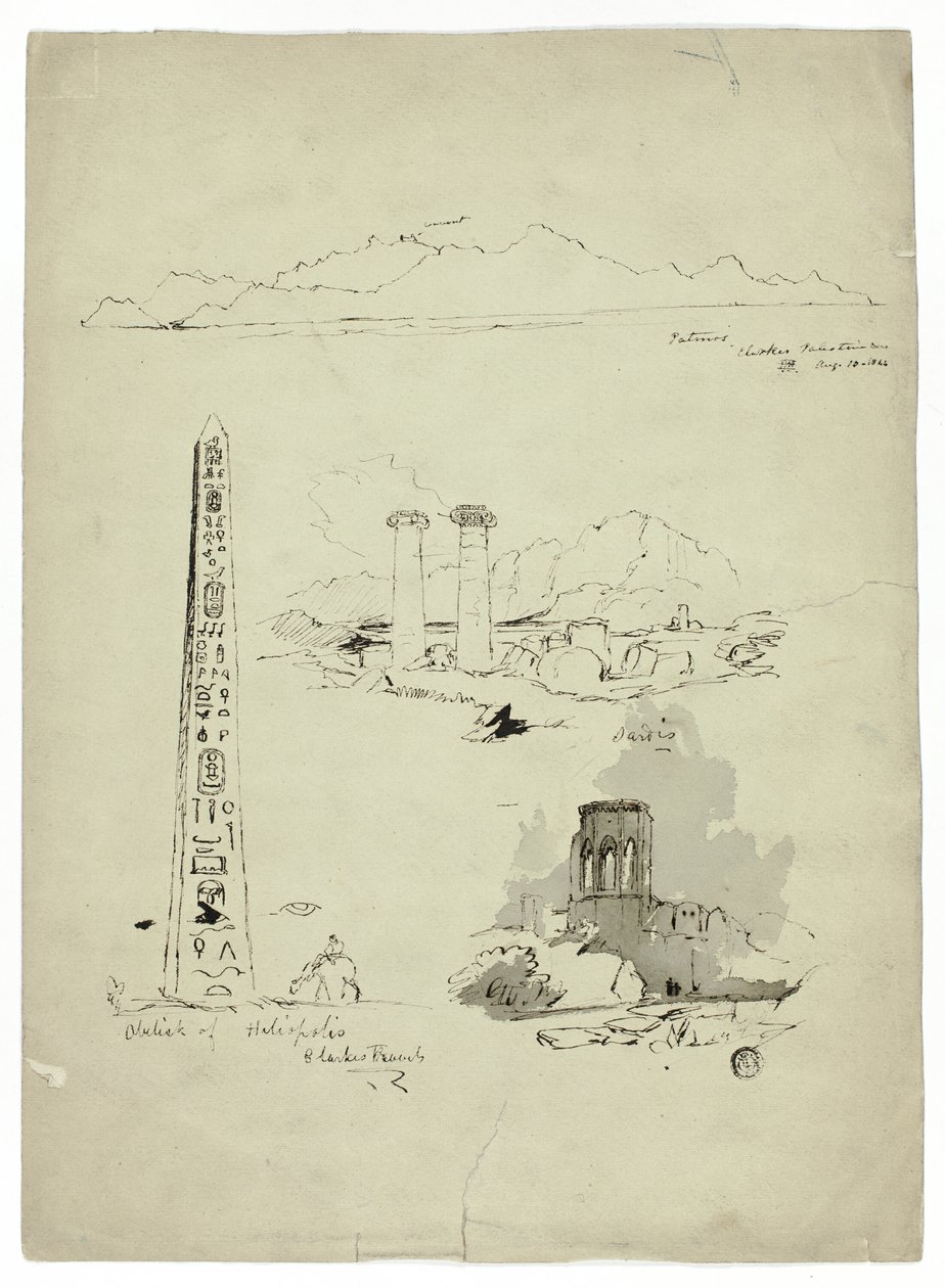Patmos, Sardeis, Heliopolis Dikilitaşı