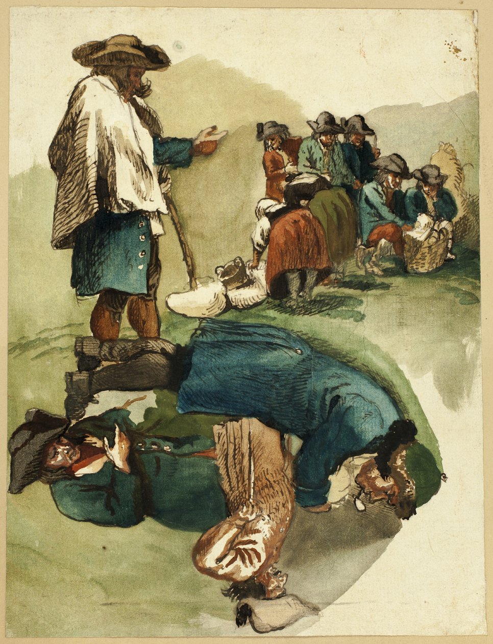 Gezginlerin Eskizleri by Unknown artist