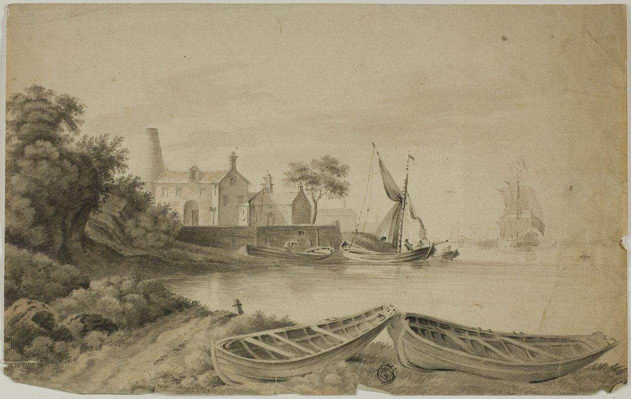 Nakliye ile Küçük Hollanda Limanı by Unknown artist