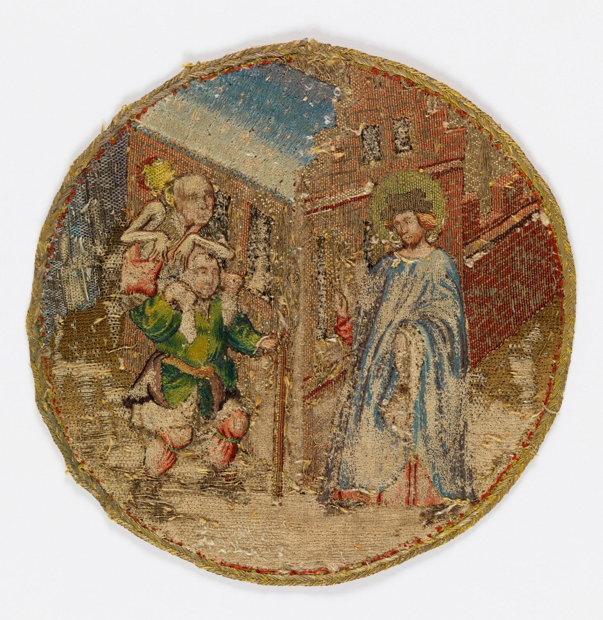 St. Martin topal ve kör dilencileri isteklerine karşı iyileştiriyor by Unknown artist