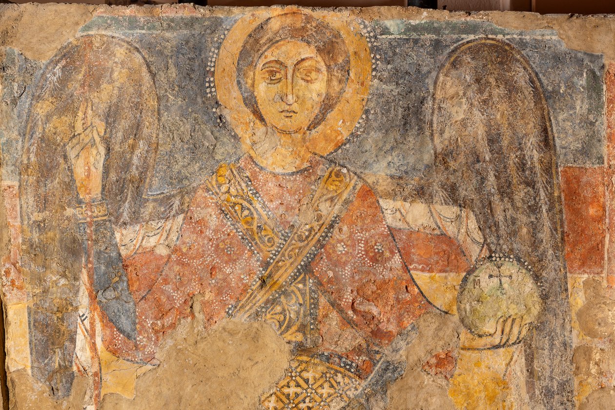 Başmelek Aziz Mikail, detay by Unknown artist