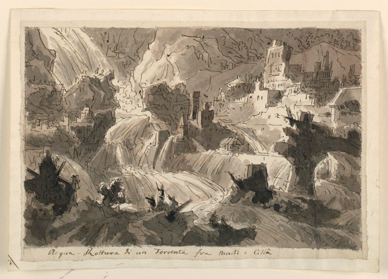 Sahne Tasarımı, Sel by Unknown artist