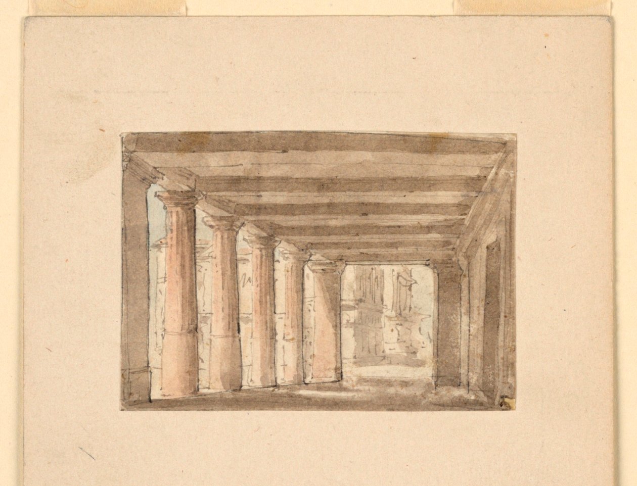 Sahne Tasarımı, Portiko by Unknown artist