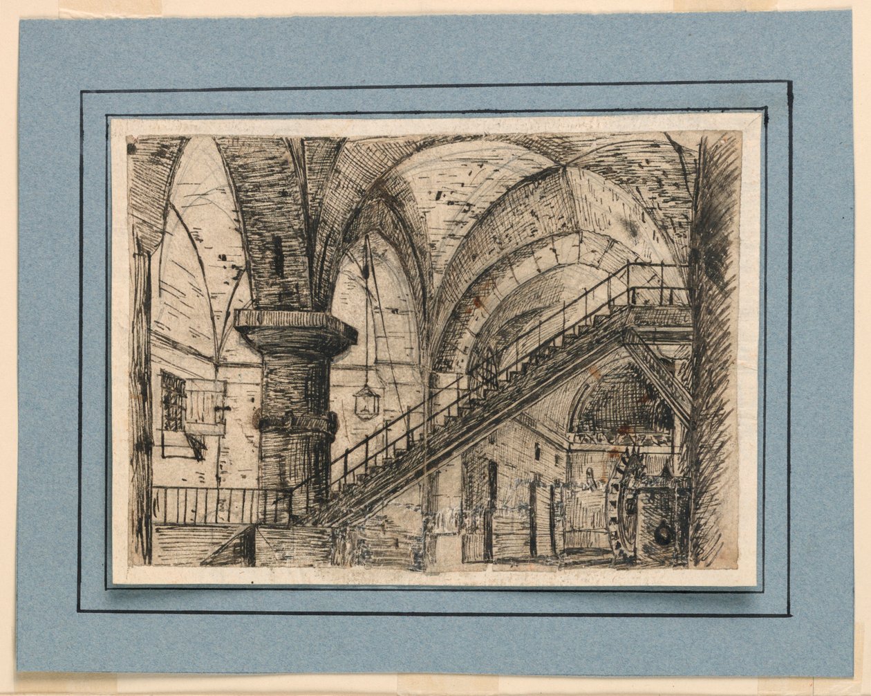 Sahne Tasarımı, Hapishane İçi by Unknown artist