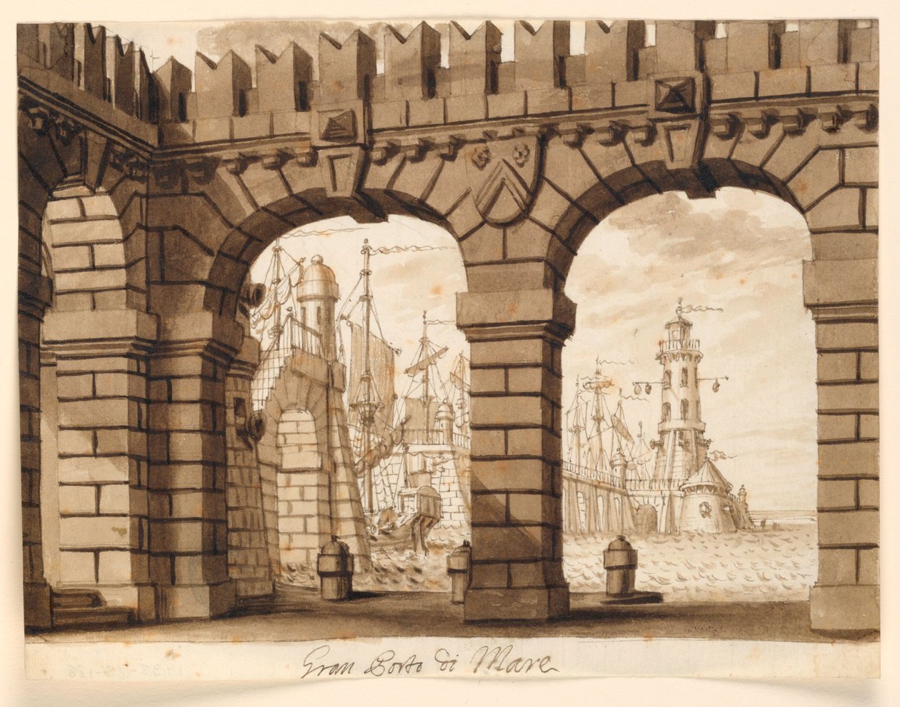 Sahne Tasarımı, Liman by Unknown artist