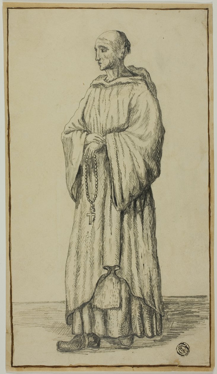ayakta keşiş by Unknown artist