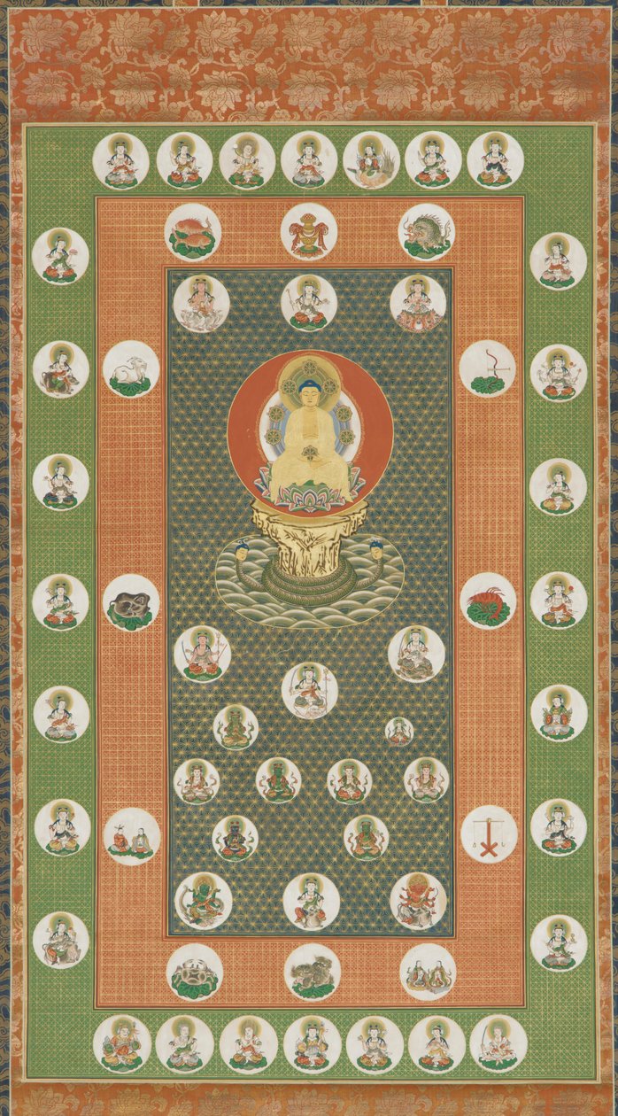 yıldız çemberi by Unknown artist