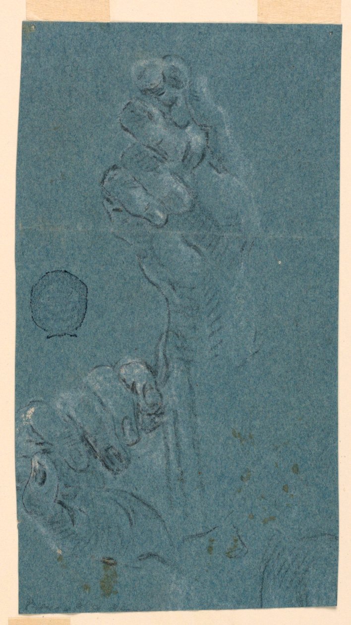 Çalışma: Bir çift el by Unknown artist