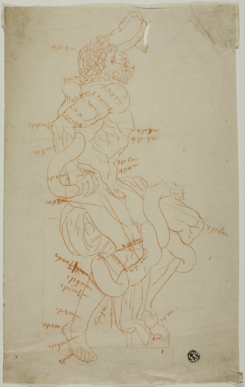 Laokoon Heykelinden Sonra Çalışma by Unknown artist