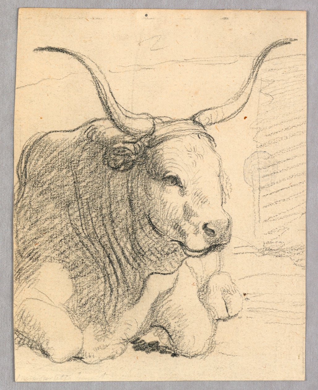 Çalışma: yalancı bir inek by Unknown artist