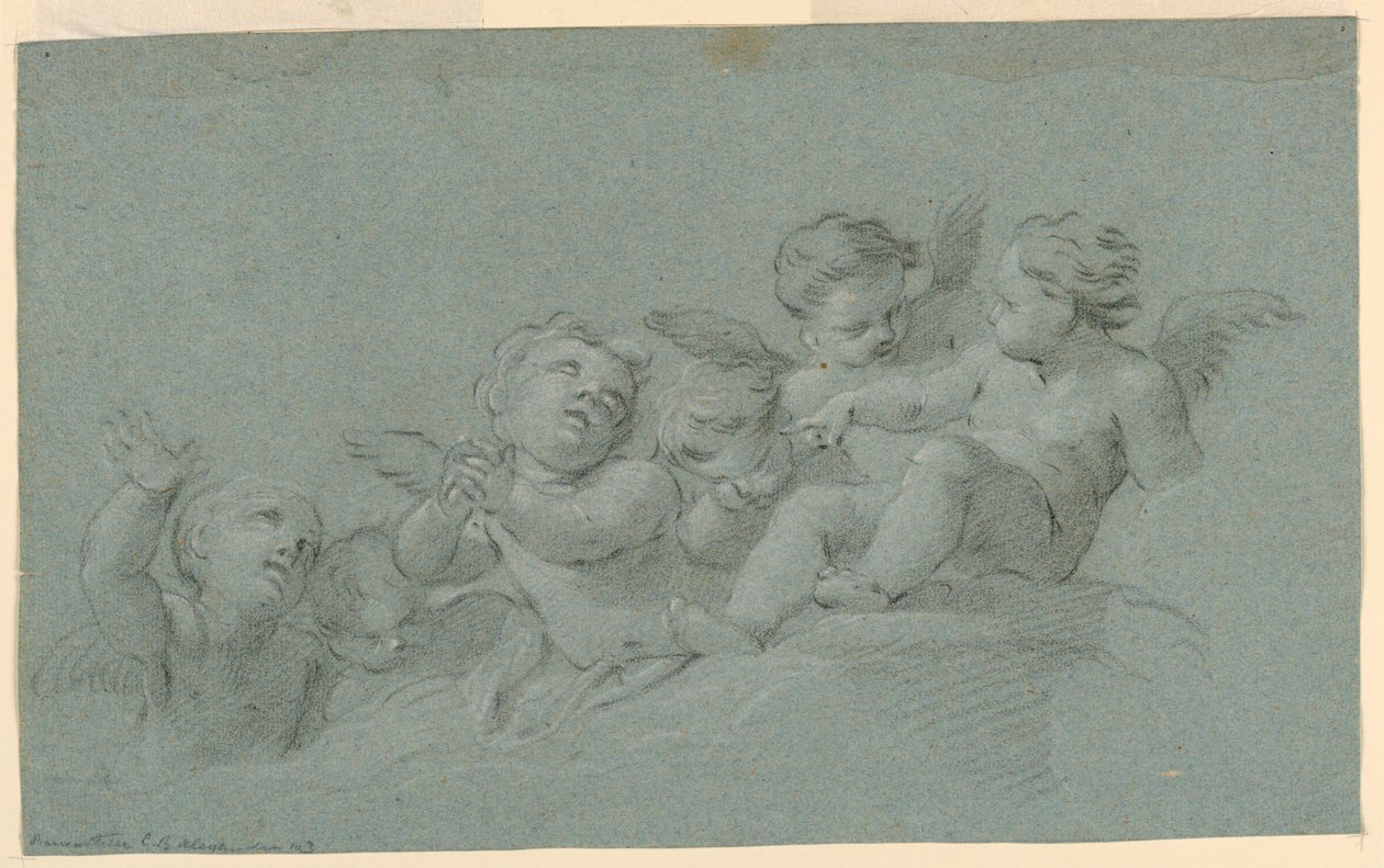Melekler Çalışması by Unknown artist