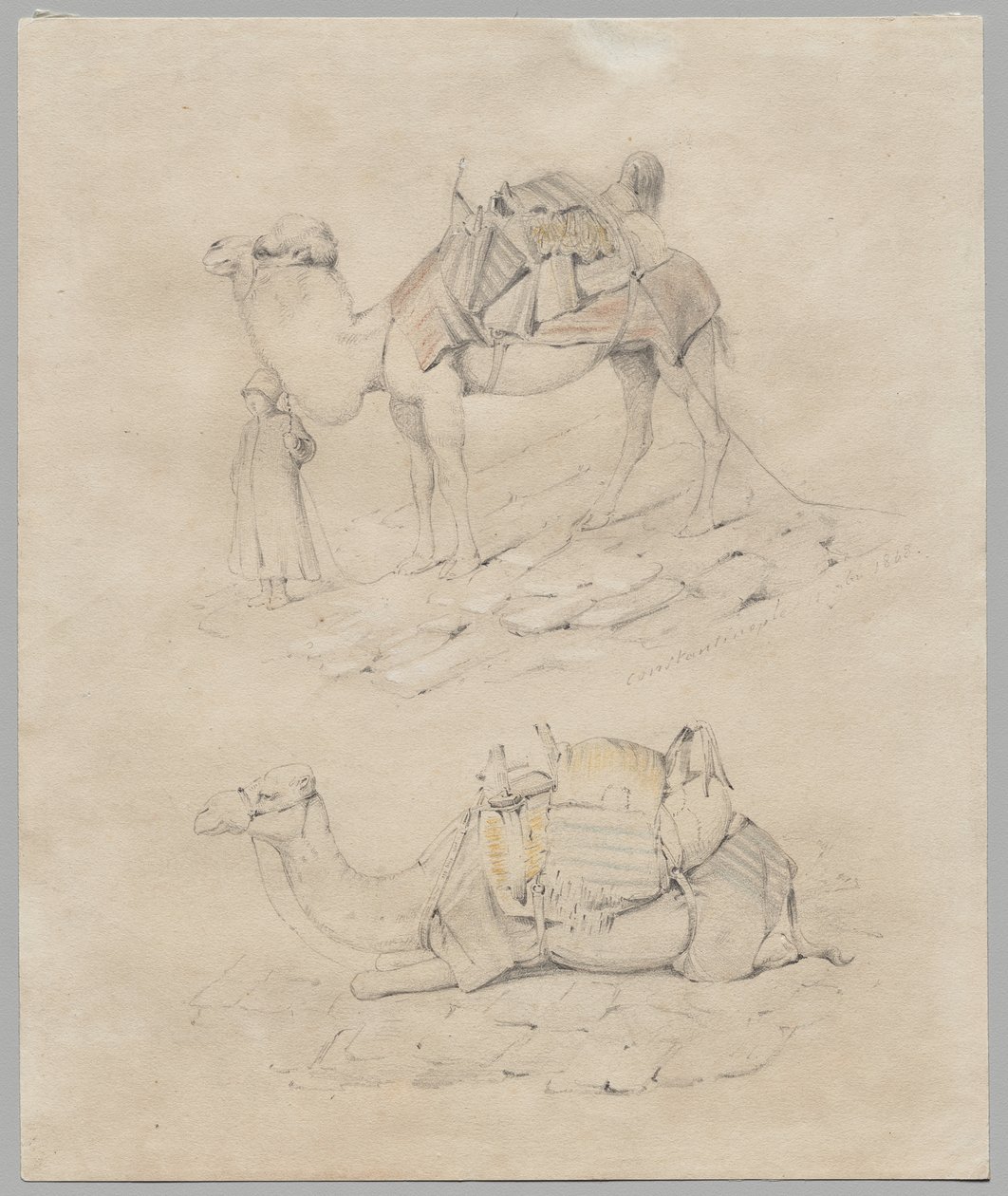 Develerin Çalışması by Unknown artist