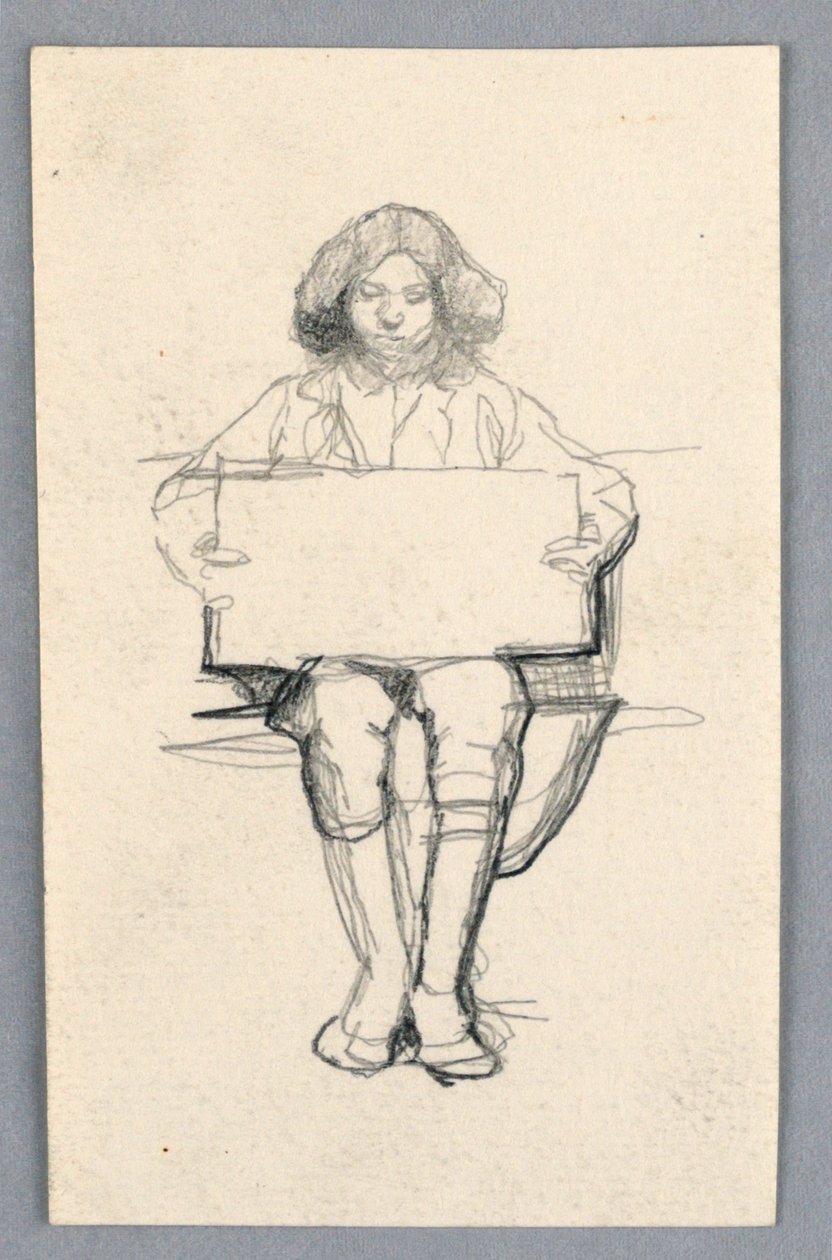 Genç Bir Çocuğun Çalışması by Unknown artist