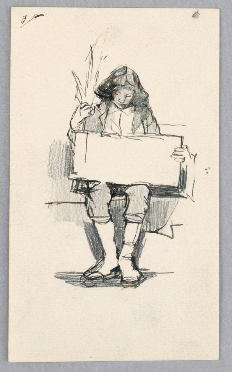 Genç Bir Çocuğun Çalışması by Unknown artist