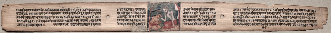 Sudhana ve Rishi Bhishmottaranirgosha: Folio 94 (rekto), bir Gandavyuha-sutra