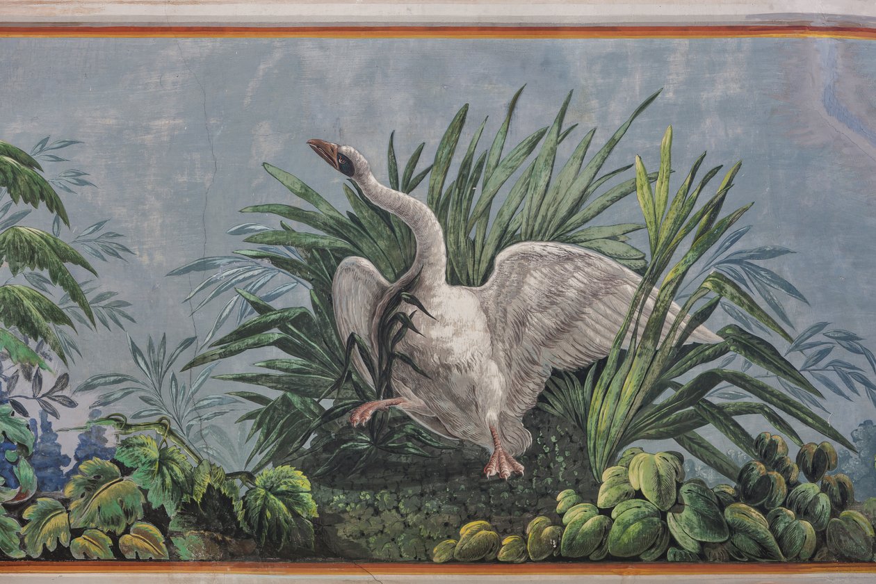 Kuğu, 3743687 detayı (fresk) by Unknown artist