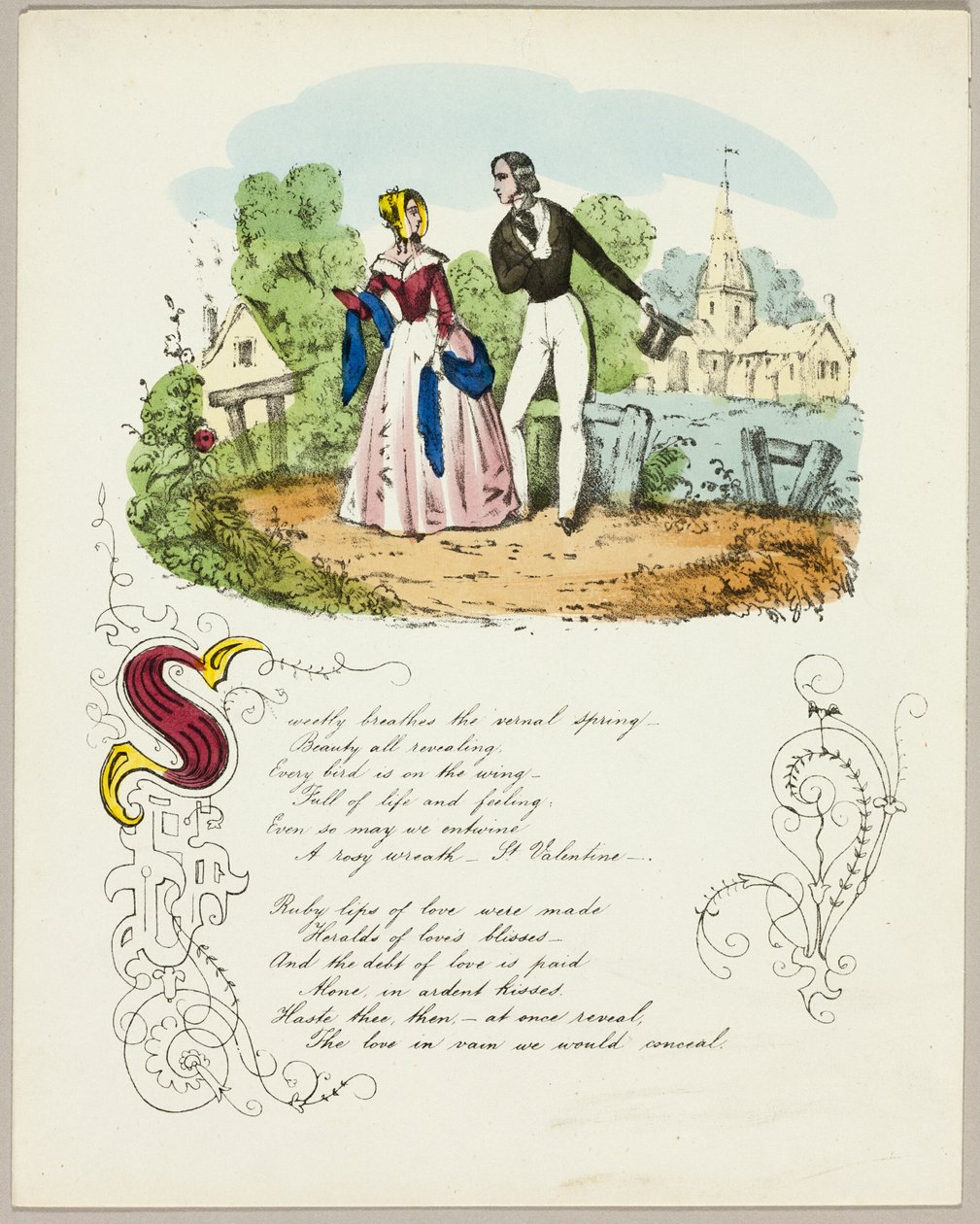 Baharın Tatlı Nefesi (Sevgililer Günü) by Unknown artist