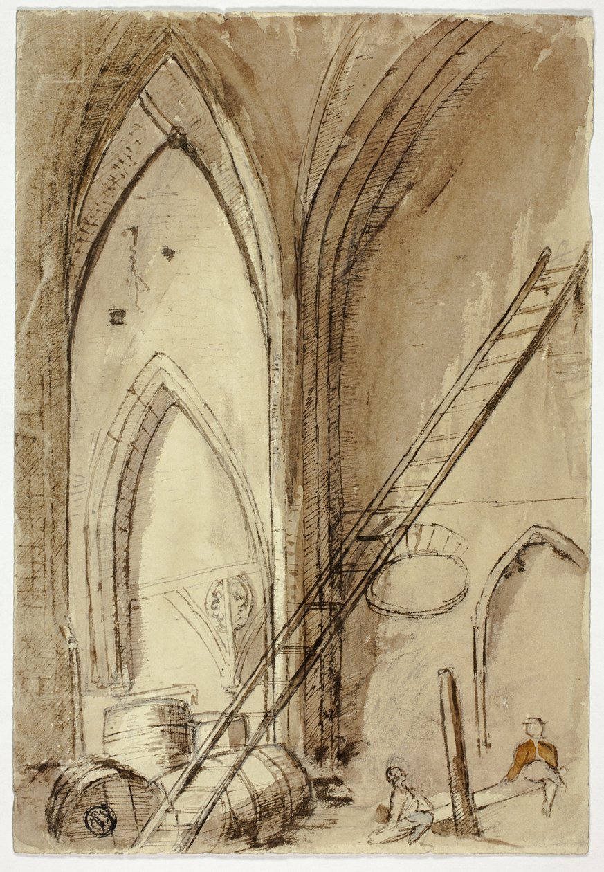 Kilise Binasında Teetertotter by Unknown artist