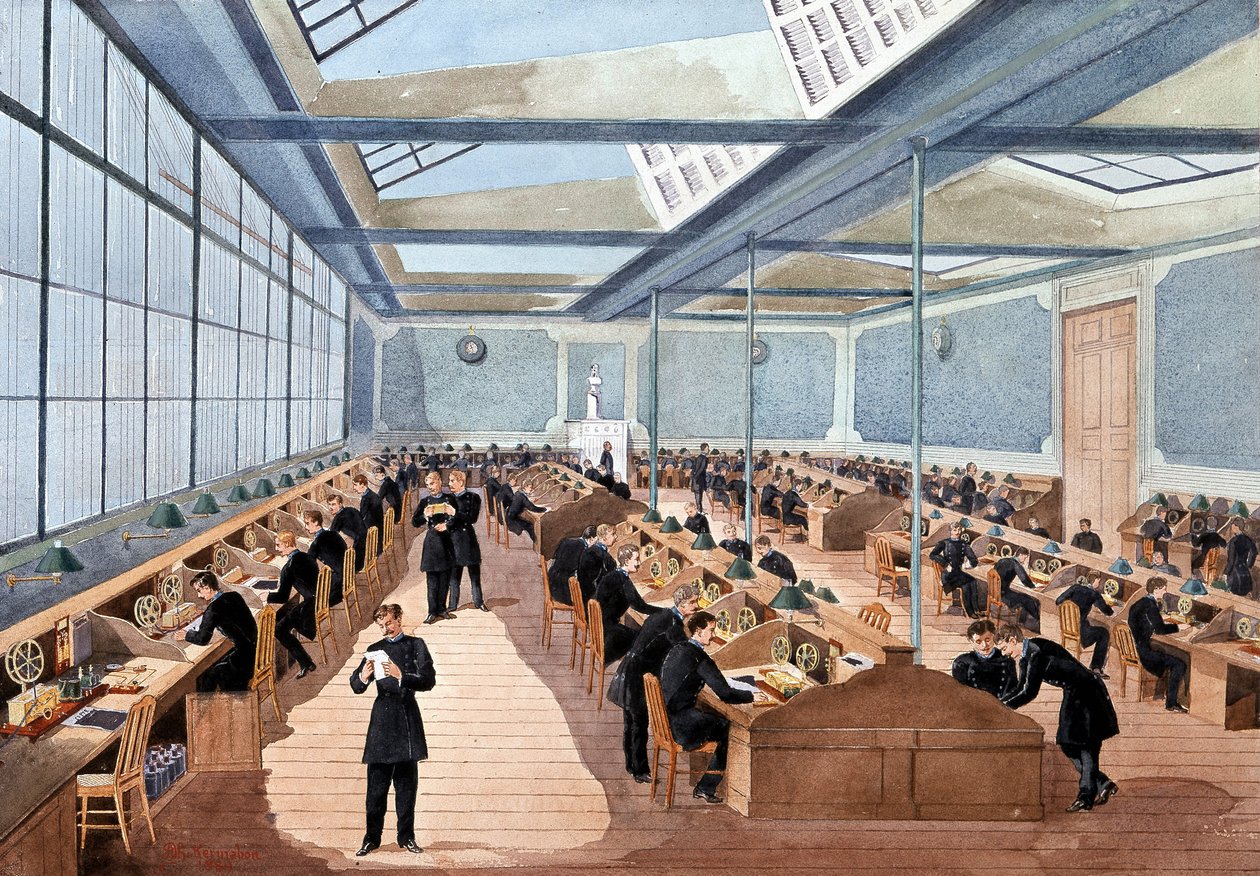 telgraf odası by Unknown artist