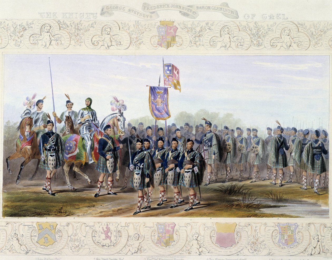 Galler Ordusu - J. Whatman tarafından “” Knight of England”da, ed. T.M