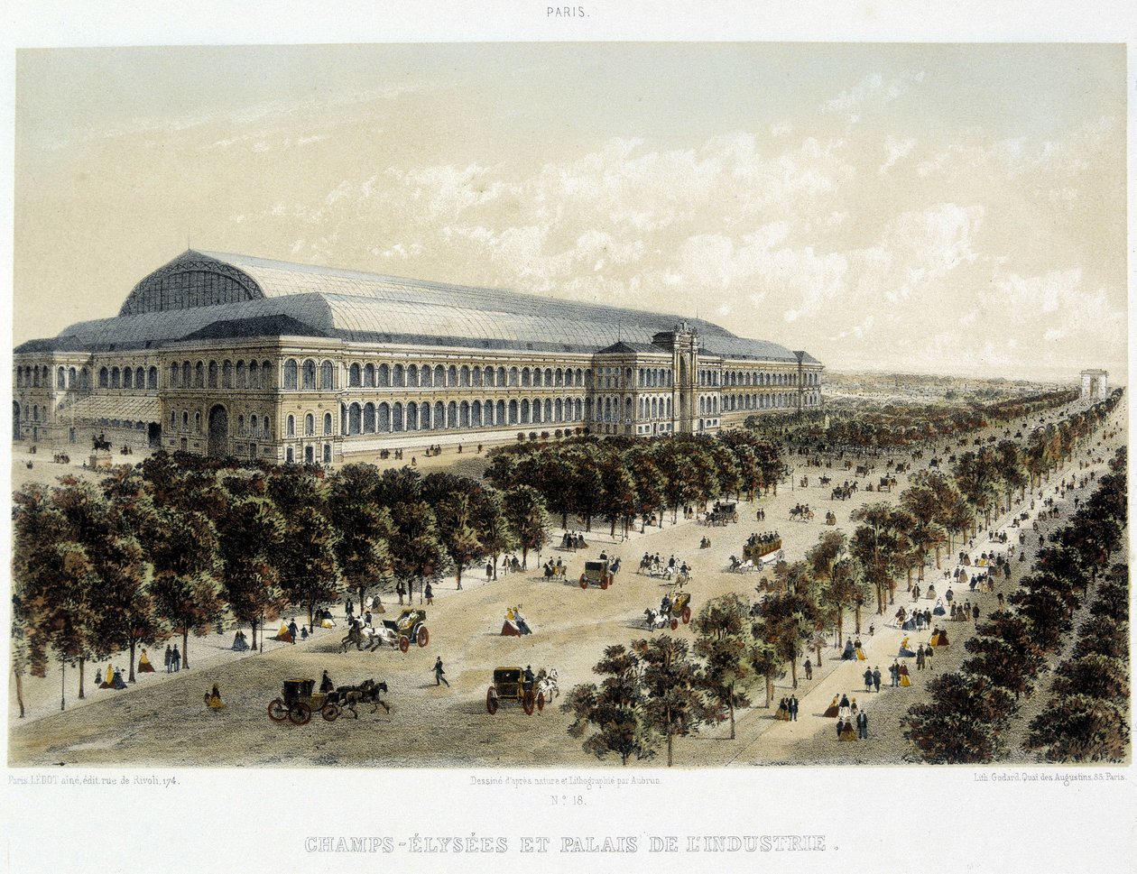 Champs-Elysées ve Palais de l
